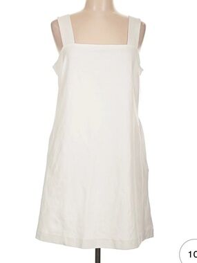Old Navy Crisp White Square-Neck Sleeveless Mini Dress (BRIDAL!)